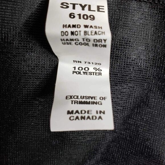 Fredricks of Hollywood Black Corset Lace Up Satin 38 Goth Fairy New Victorian - Picture 11 of 13